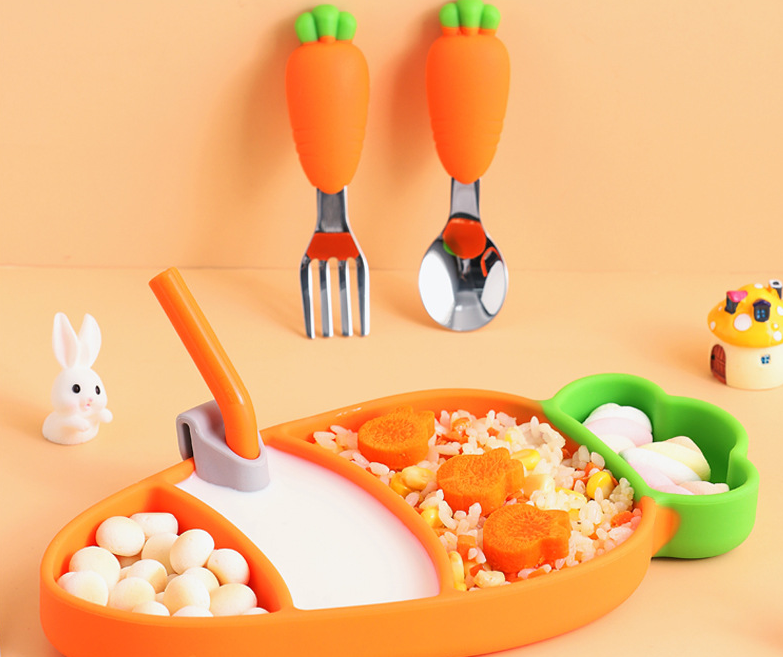 mirror polish kids stainless steel cutlery set